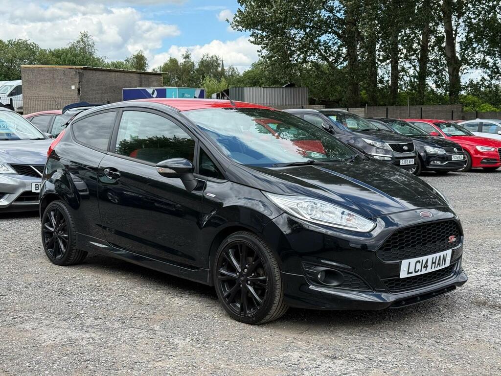 Ford Fiesta Hatchback 1.0T Ecoboost St-line Euro 6 Ss Black