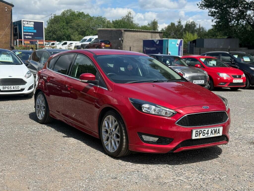 Ford Focus 1.0T Ecoboost Zetec S Euro 6 Ss Red
