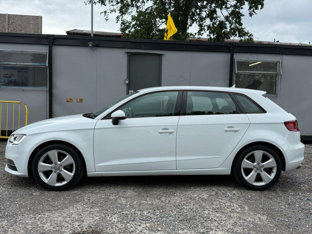 Audi A3 Hatchback 2.0 Tdi Sport Sportback Euro 5 Ss White #4