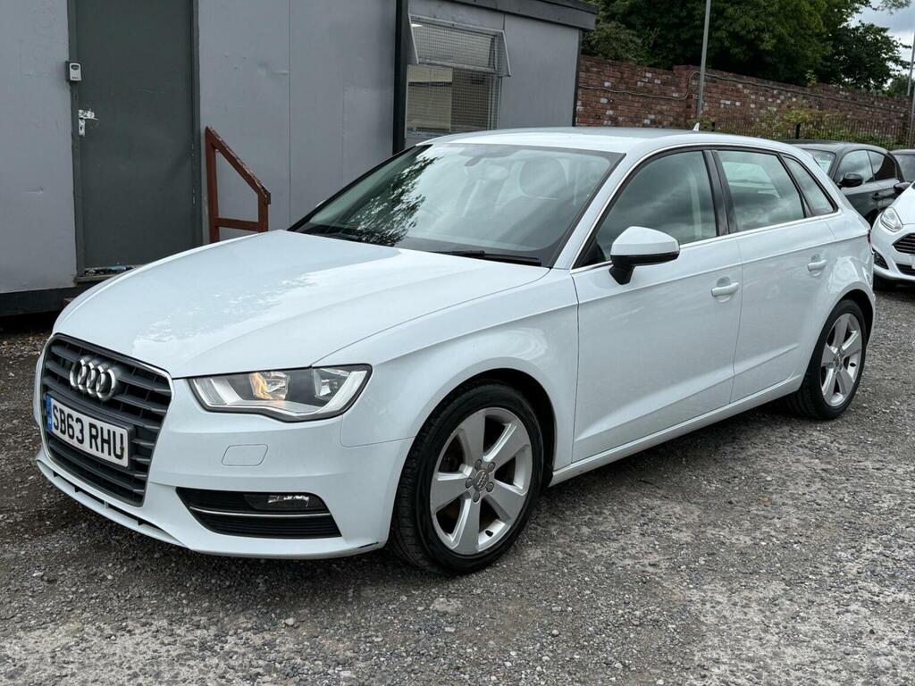 Audi A3 Hatchback 2.0 Tdi Sport Sportback Euro 5 Ss White #3