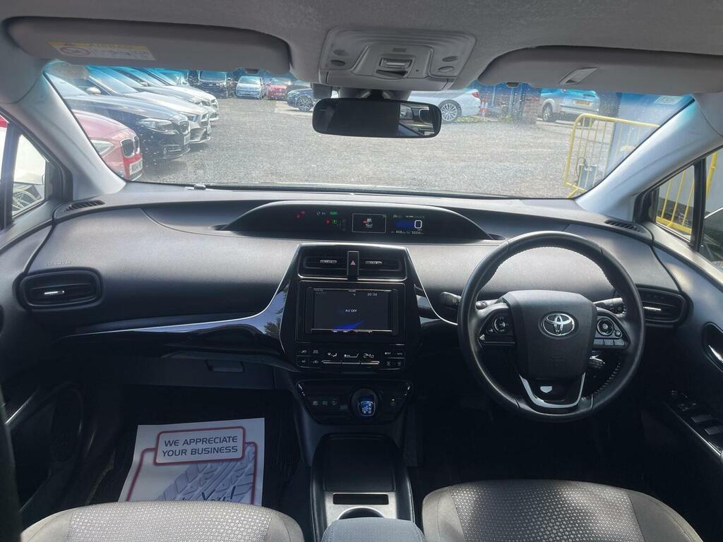 Toyota Prius 1.8 Vvt-h Excel Cvt Euro 6 Ss 15In Alloy White #18