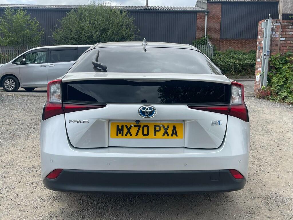 Toyota Prius Hatchback 1.8 Vvt-h Active Cvt Euro 6 Ss 2 MX70PXA Silver #5