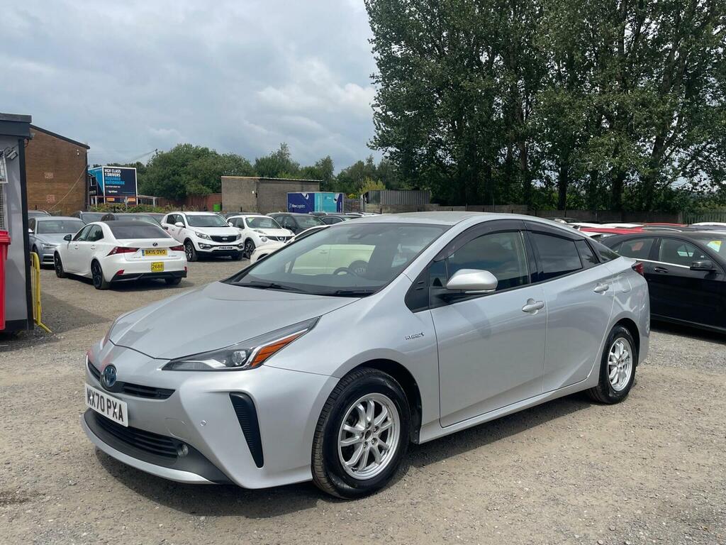 Toyota Prius Hatchback 1.8 Vvt-h Active Cvt Euro 6 Ss 2 MX70PXA Silver #3