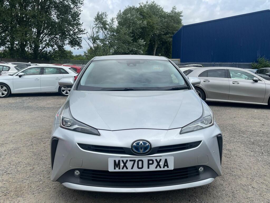 Toyota Prius Hatchback 1.8 Vvt-h Active Cvt Euro 6 Ss 2 MX70PXA Silver #2