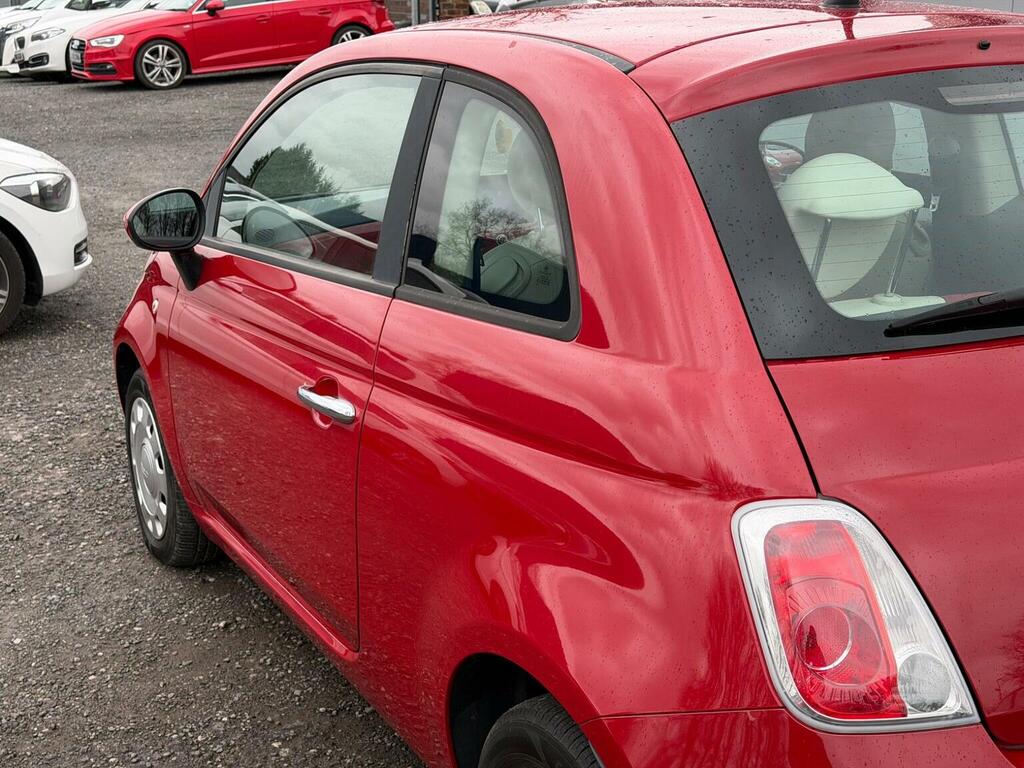 Fiat 500 1.2 Lounge Hatchback Dualogic Euro 5 S Red #6