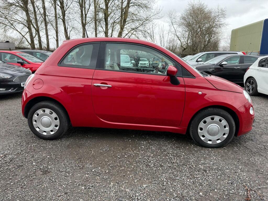Fiat 500 1.2 Lounge Hatchback Dualogic Euro 5 S Red #3