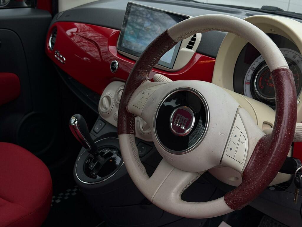 Fiat 500 1.2 Lounge Dualogic Start Stop White #8