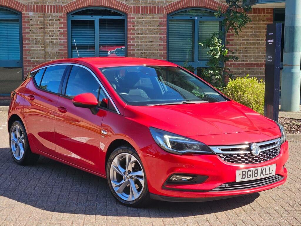 Vauxhall Astra Hatchback 1.4I Turbo Sri Euro 6 201818 Red