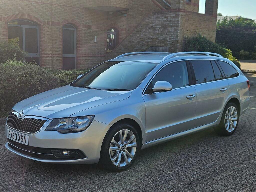 Skoda Superb Estate 2.0 Tdi Se Dsg Euro 5 Ss 201363 Silver #3