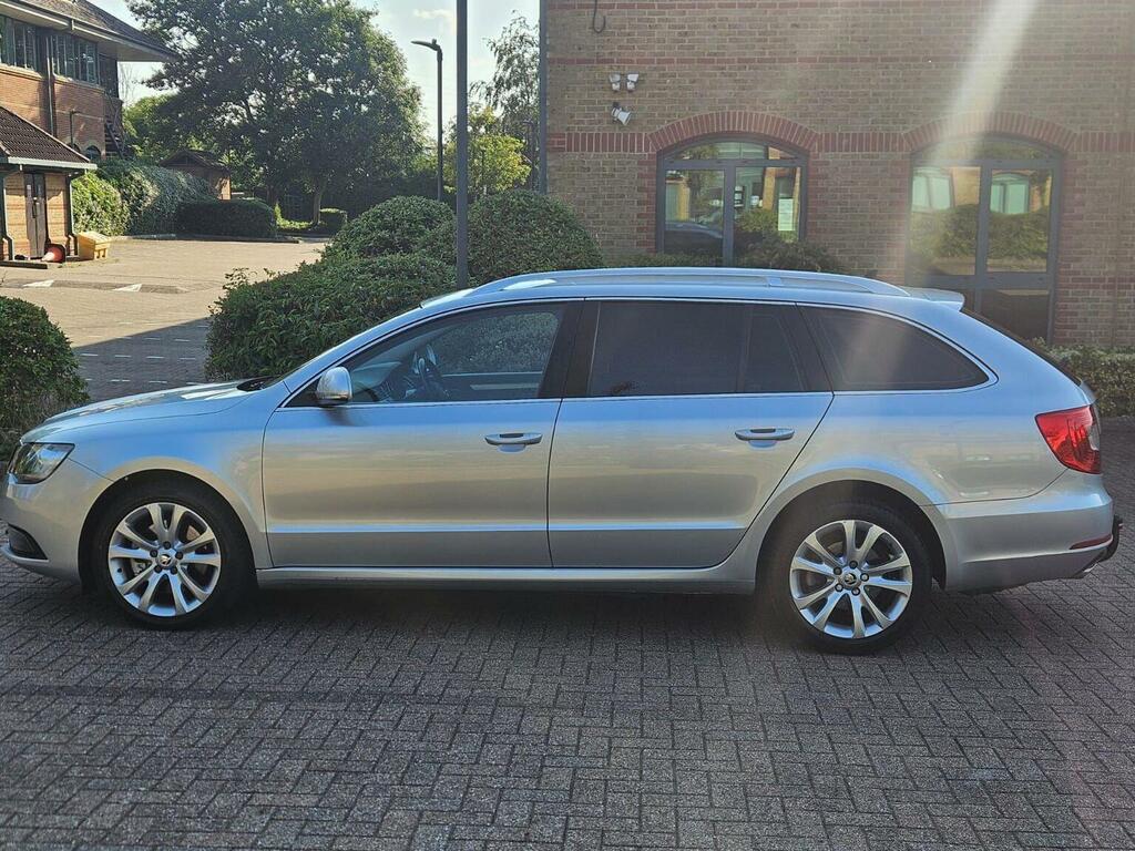 Skoda Superb Estate 2.0 Tdi Se Dsg Euro 5 Ss 201363 Silver #5
