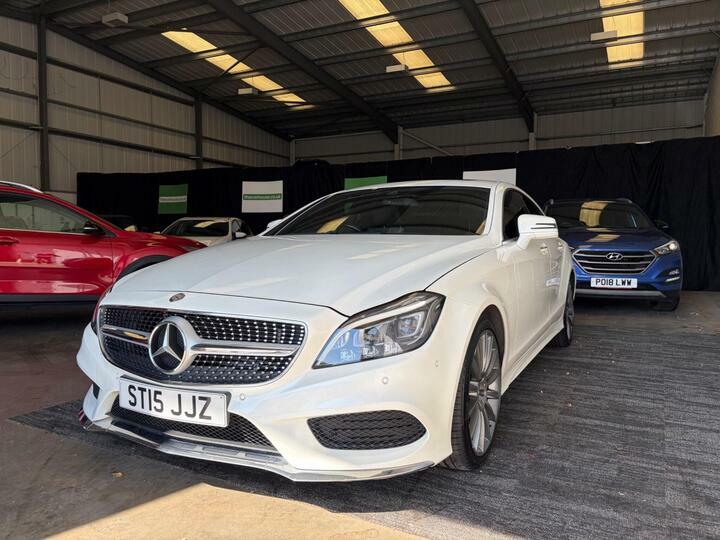 Mercedes-Benz CLS 2.1 Cls220 Bluetec Amg Line Coupe G-tronic Euro 6 White #3