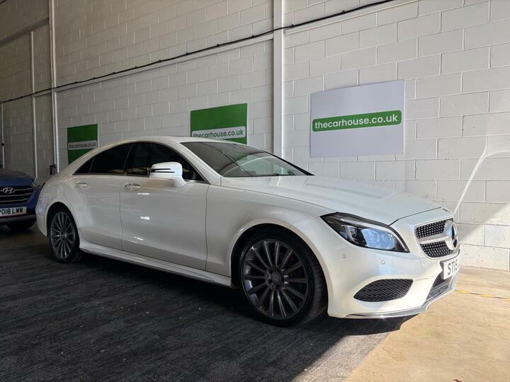 Mercedes-Benz CLS 2.1 Cls220 Bluetec Amg Line Coupe G-tronic Euro 6 White