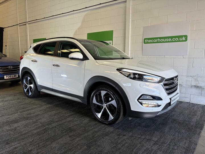 Hyundai Tucson 2.0 Crdi Blue Drive Premium Se Euro 6 Ss White #6