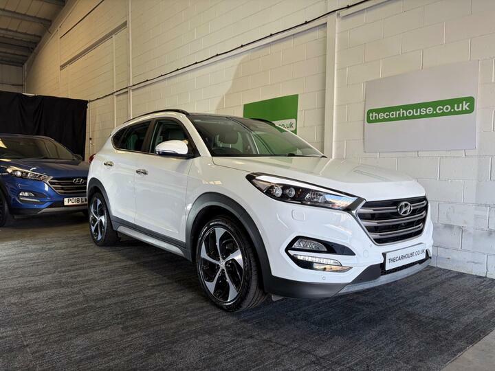 Hyundai Tucson 2.0 Crdi Blue Drive Premium Se Euro 6 Ss White #5