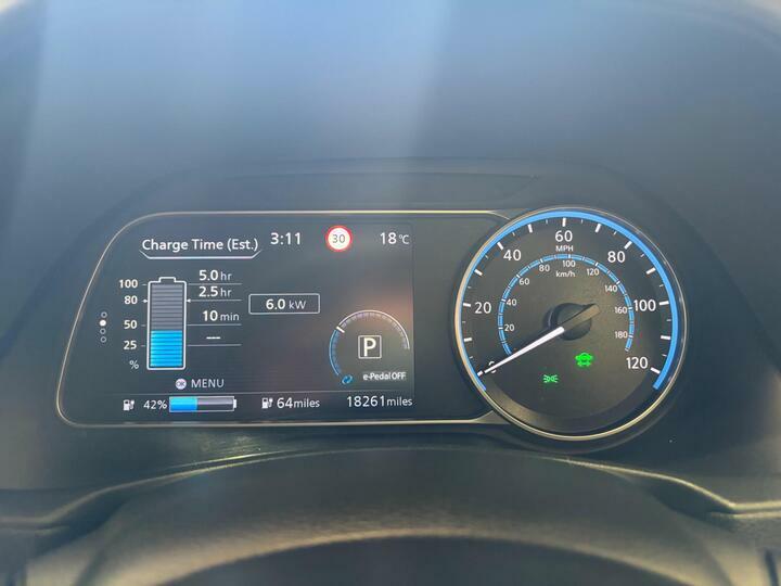 Nissan Leaf 110Kw Tekna 40Kwh Blue #49