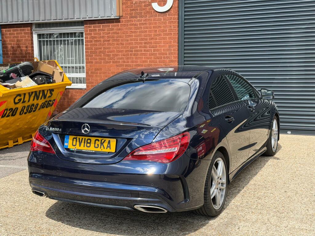 Mercedes-Benz CLA Class 2.1 Cla220d Amg Line Coupe 7G-dct Euro 6 Ss OV18GKA Blue #6