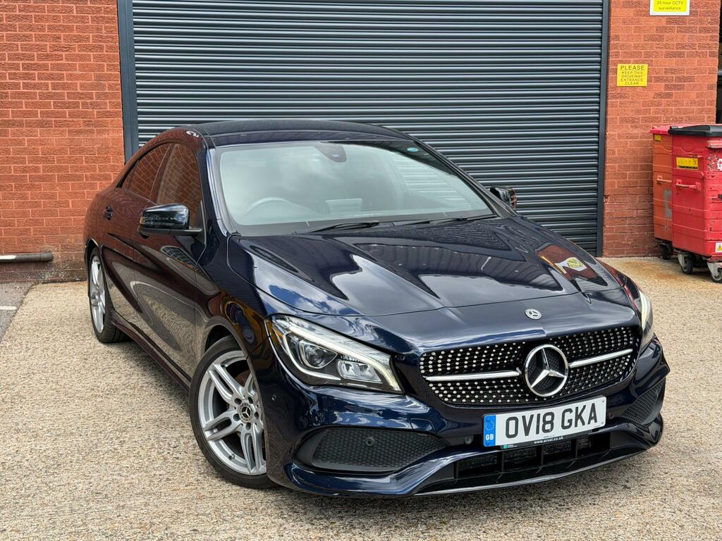Mercedes-Benz CLA Class 2.1 Cla220d Amg Line Coupe 7G-dct Euro 6 Ss Blue