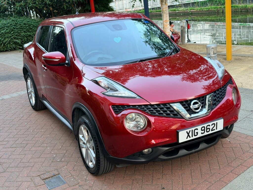 Nissan Juke 1.6 N-connecta Xtron Euro 6 XIG9621 Red #3