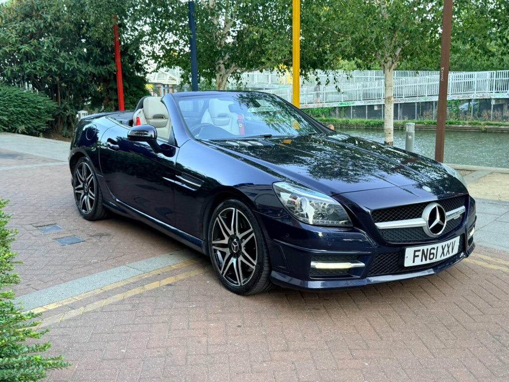 Mercedes-Benz SLK 1.8 Slk200 Blueefficiency Amg Sport Edition 125 G- Blue #3