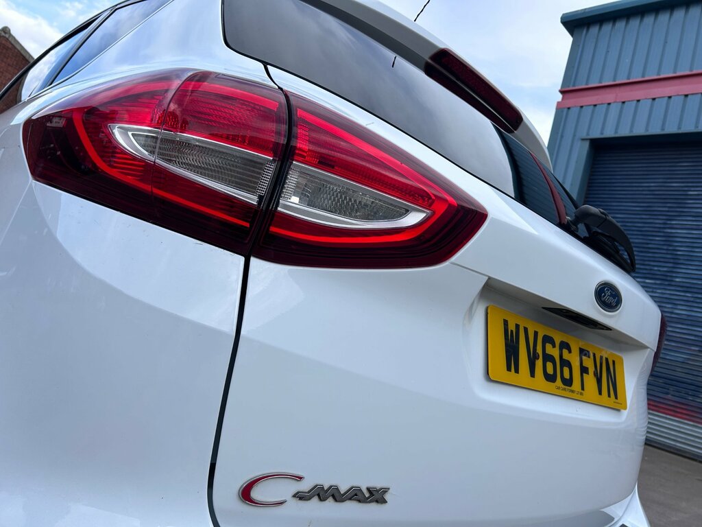 Ford C-Max 1.5 Tdci Zetec Mpv Euro 6 Ss WV66FVN White #2
