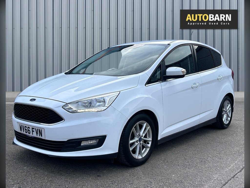Ford C-Max 1.5 Tdci Zetec Mpv Euro 6 Ss WV66FVN White #4