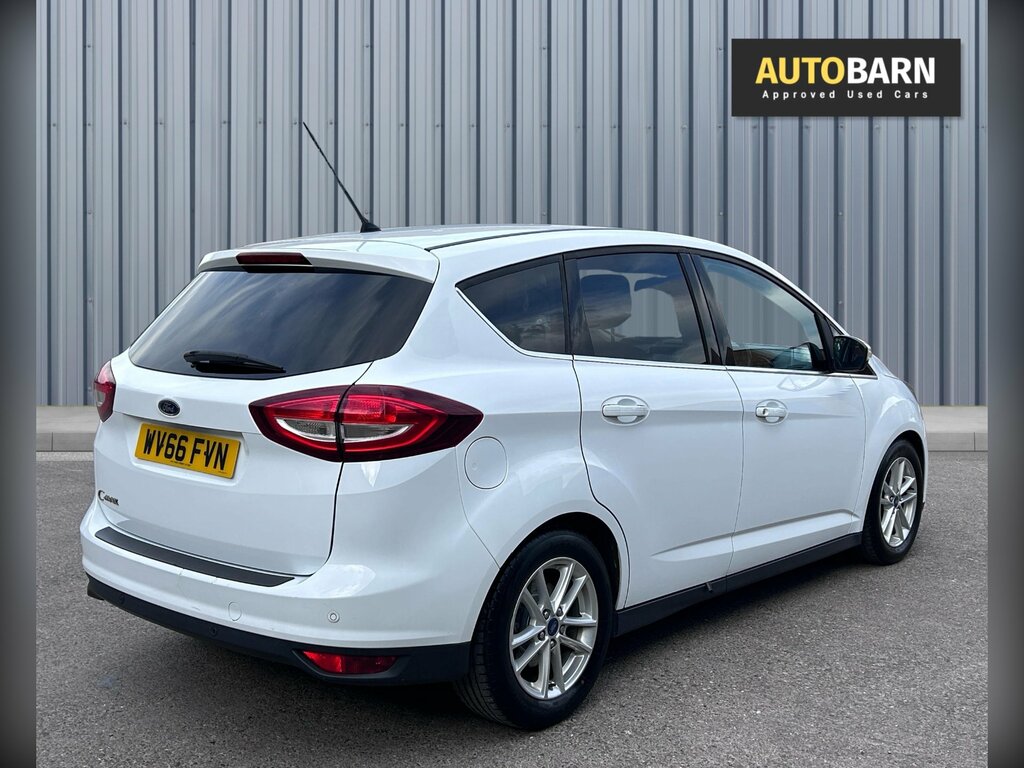 Ford C-Max 1.5 Tdci Zetec Mpv Euro 6 Ss WV66FVN White #6