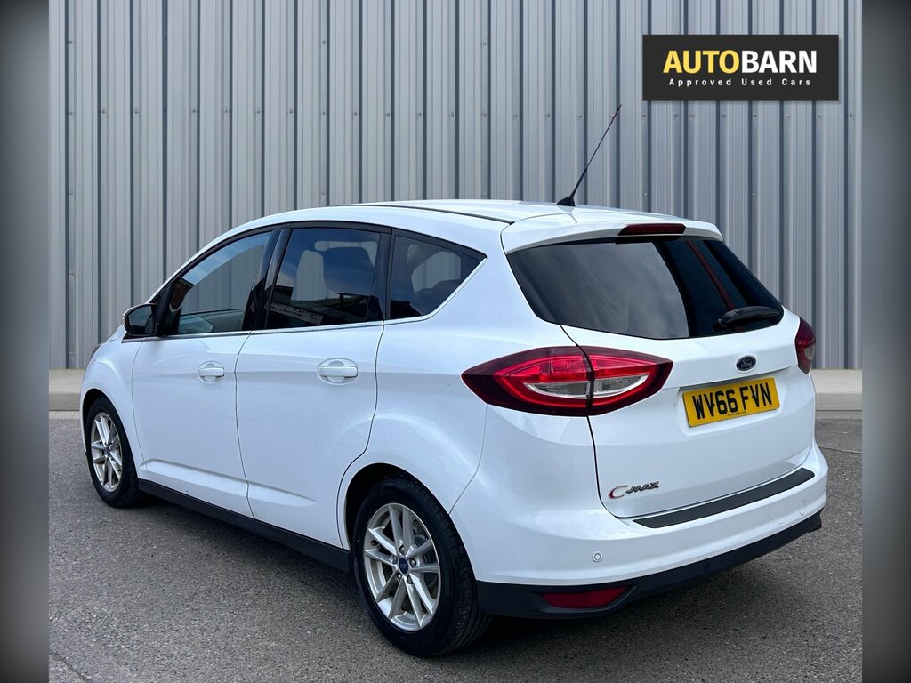 Ford C-Max 1.5 Tdci Zetec Mpv Euro 6 Ss WV66FVN White #3
