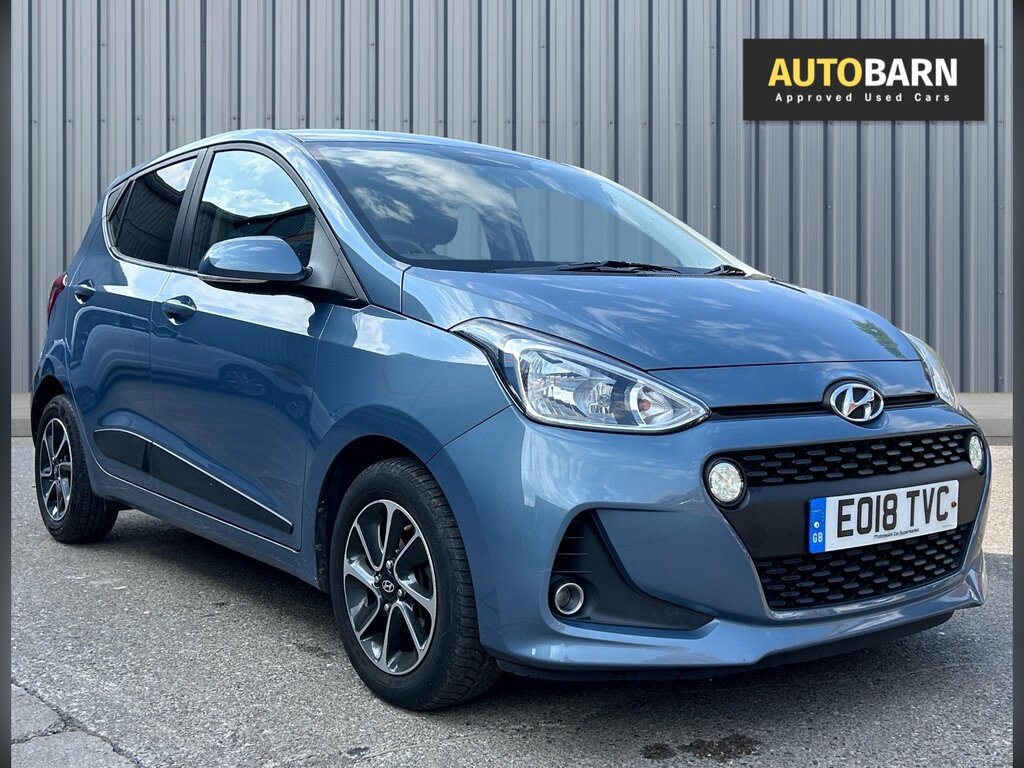 Hyundai I10 1.0 Premium Hatchback Euro 6 66 Blue