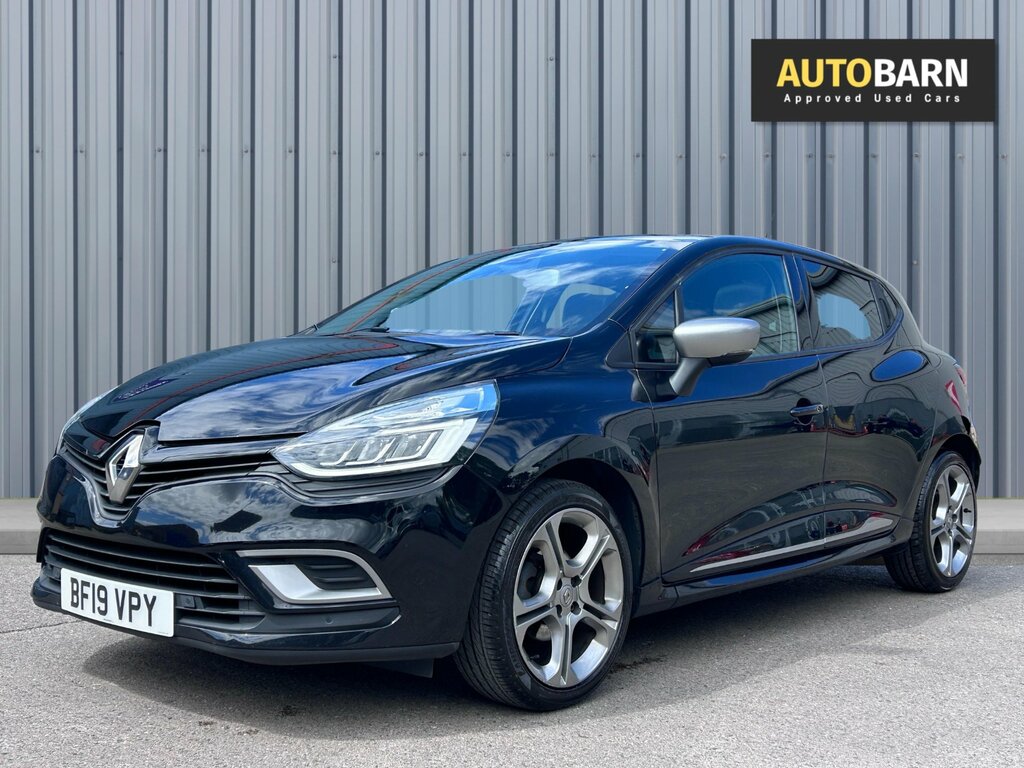 Renault Clio 0.9 Tce Gt Line Hatchback Euro 6 BF19VPY Black #5