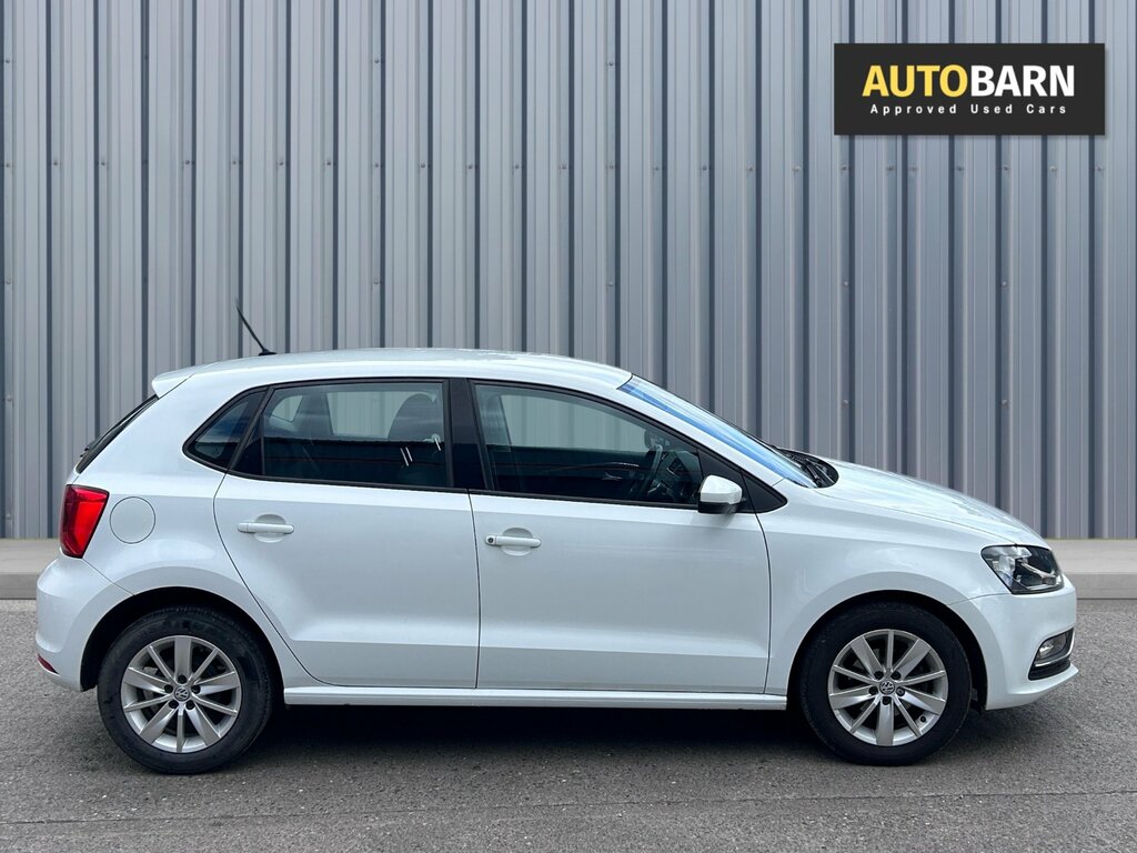 Volkswagen Polo 1.0 Bluemotion Tech Se Hatchback VN64VAM White #3