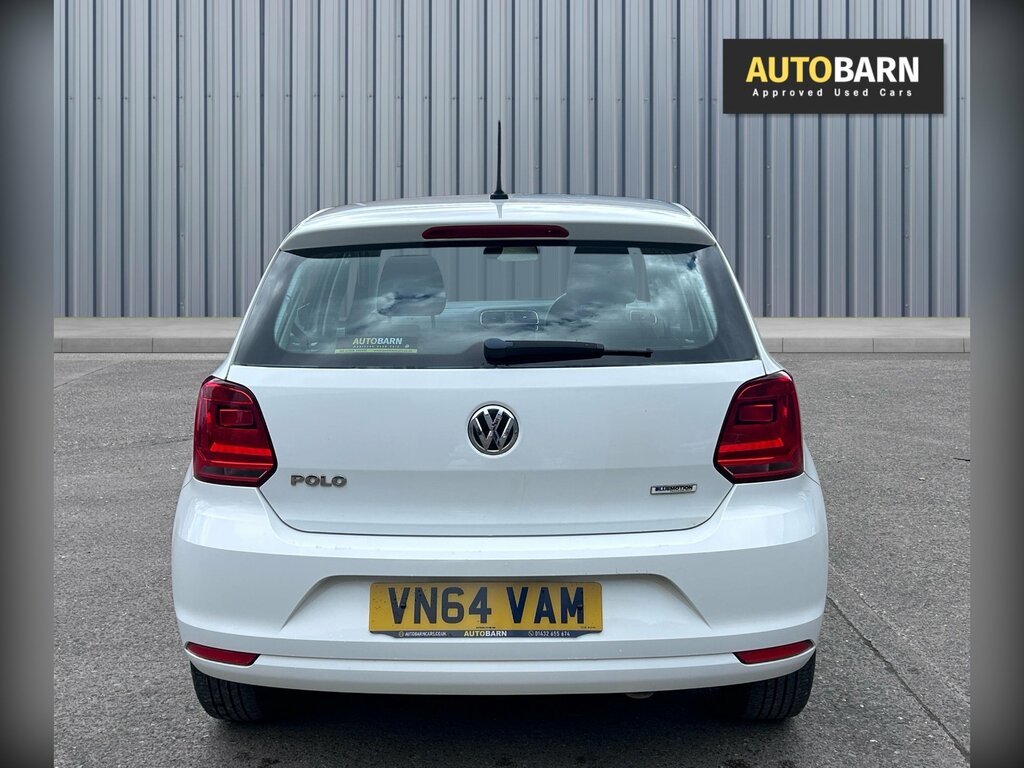 Volkswagen Polo 1.0 Bluemotion Tech Se Hatchback VN64VAM White #4