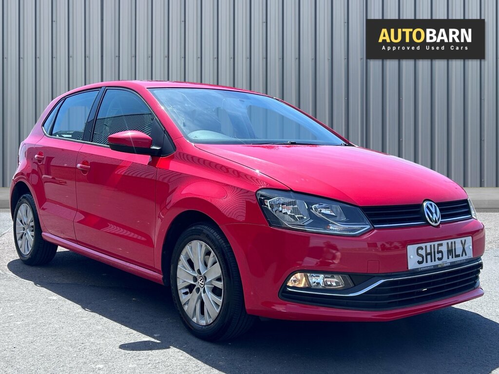 Volkswagen Polo 1.0 Bluemotion Tech Se Hatchback Red