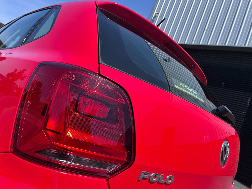 Volkswagen Polo 1.0 Bluemotion Tech Se Hatchback SH15MLX Red #2