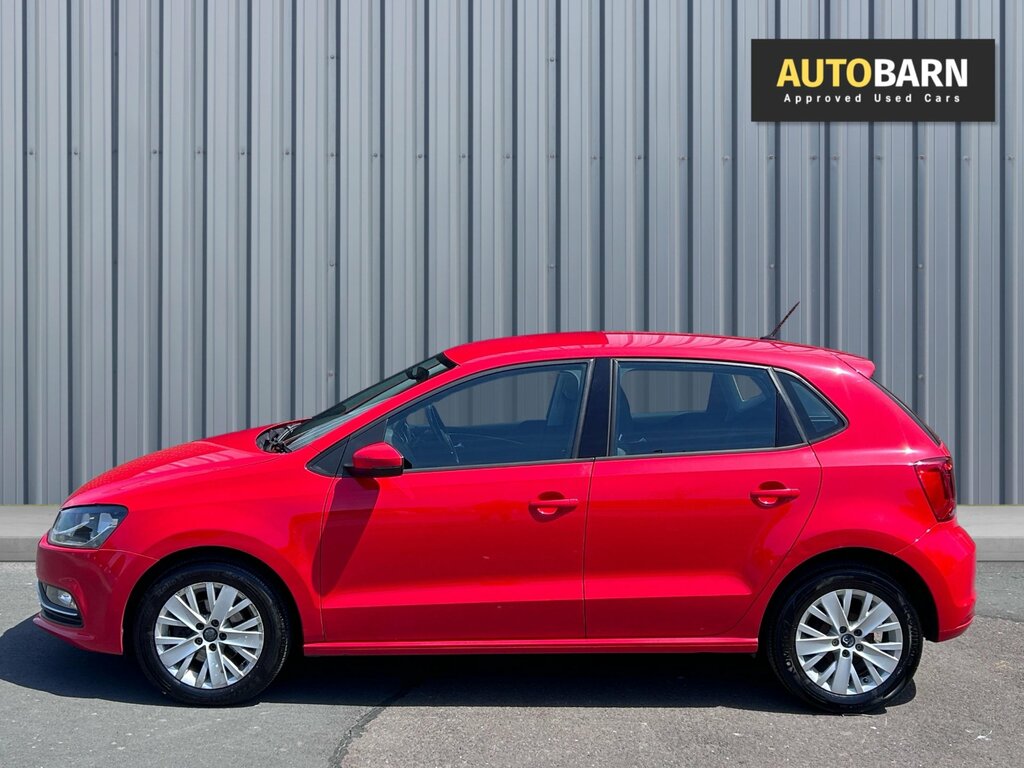 Volkswagen Polo 1.0 Bluemotion Tech Se Hatchback SH15MLX Red #4