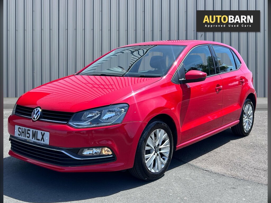 Volkswagen Polo 1.0 Bluemotion Tech Se Hatchback SH15MLX Red #6