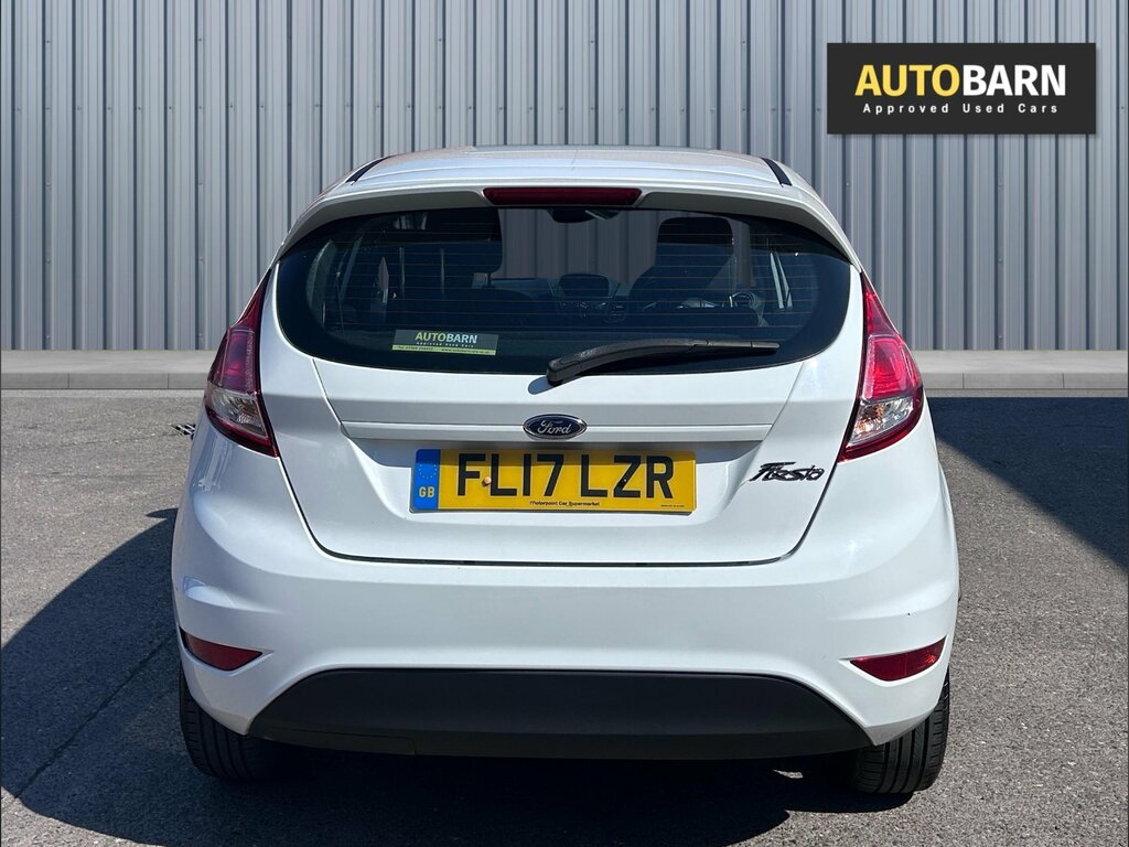 Ford Fiesta 1.25 Zetec Hatchback Euro 6 82 FL17LZR White #6