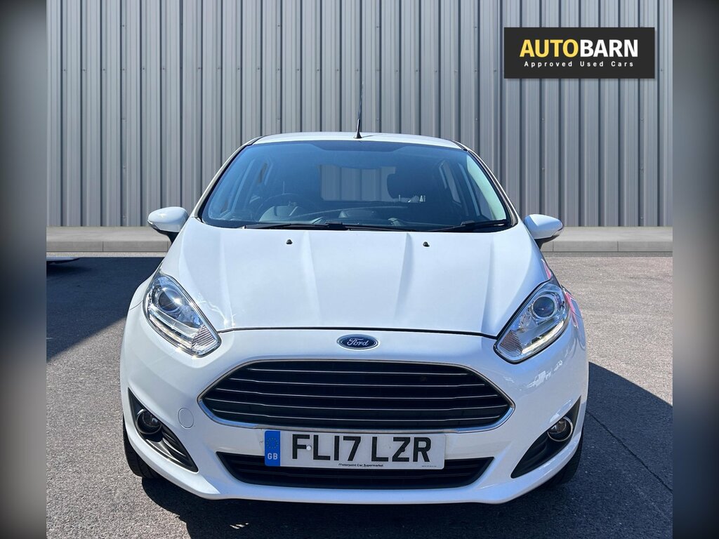 Ford Fiesta 1.25 Zetec Hatchback Euro 6 82 FL17LZR White #5