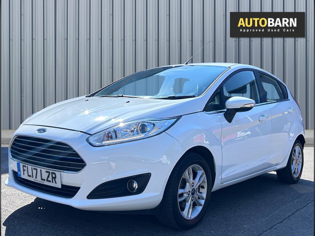 Ford Fiesta 1.25 Zetec Hatchback Euro 6 82 FL17LZR White #4