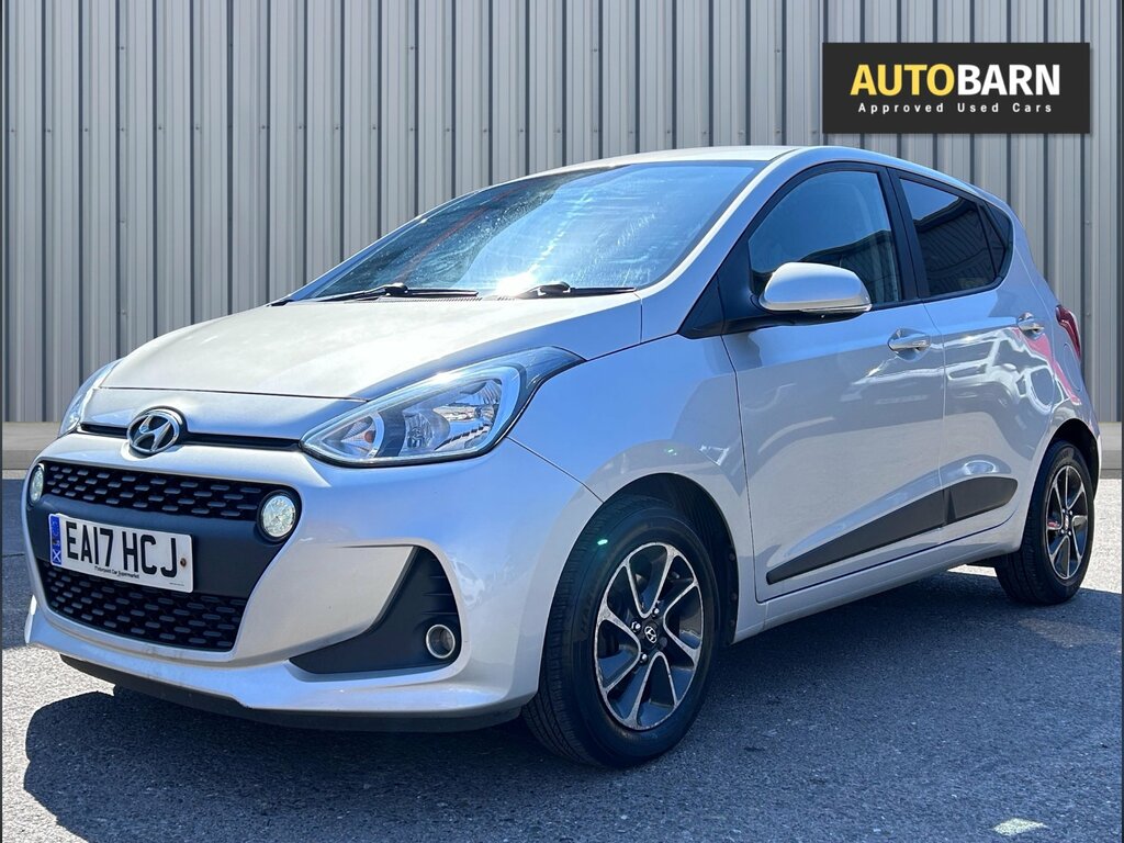 Hyundai I10 1.0 Premium Hatchback Euro 6 66 EA17HCJ Grey #4