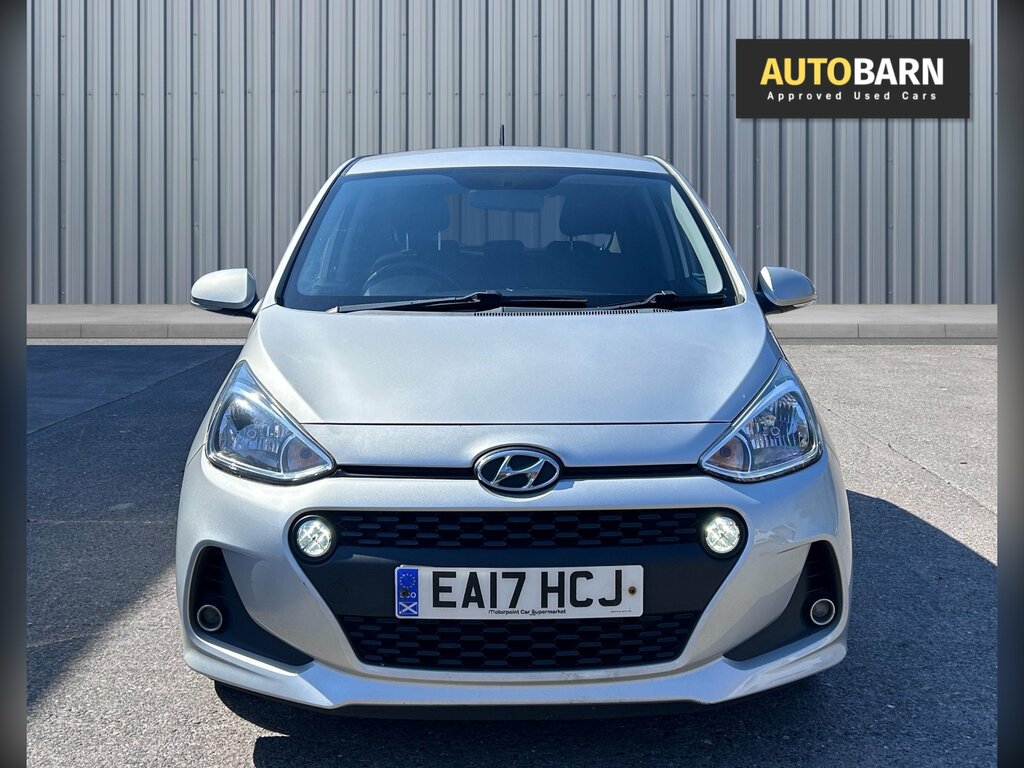 Hyundai I10 1.0 Premium Hatchback Euro 6 66 EA17HCJ Grey #6