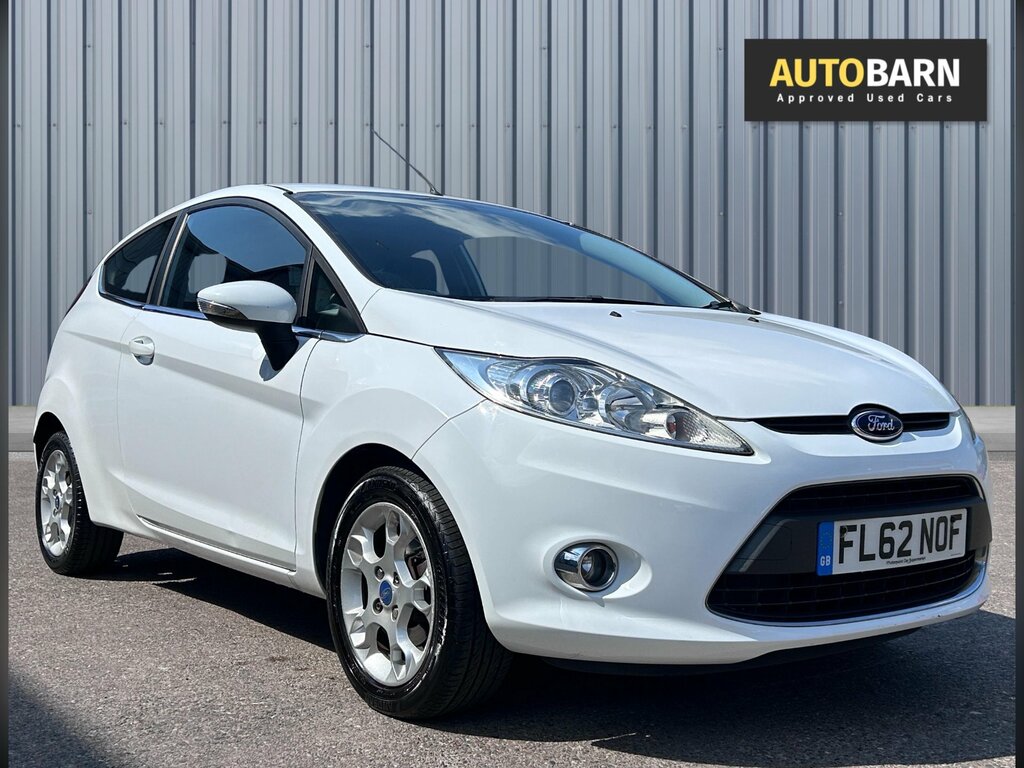 Ford Fiesta 1.25 Zetec Hatchback Euro 5 82 White