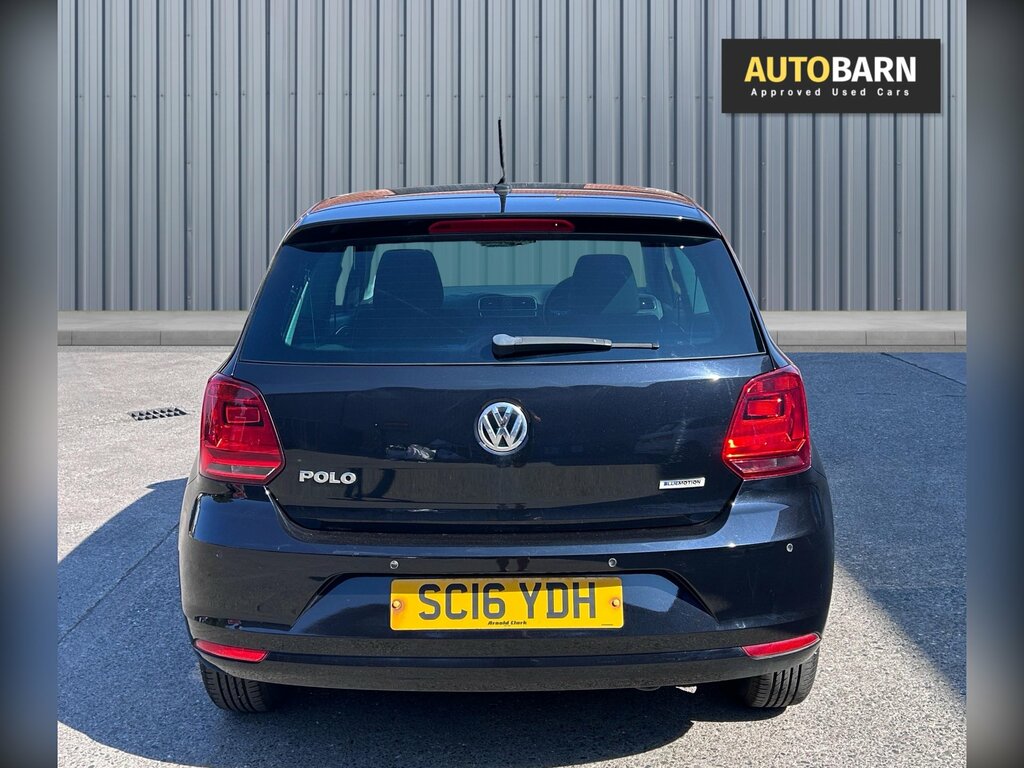 Volkswagen Polo 1.0 Bluemotion Tech Match Hatchback Man Black #6