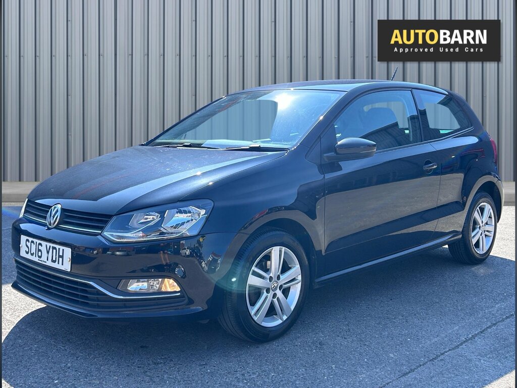 Volkswagen Polo 1.0 Bluemotion Tech Match Hatchback Man Black #5
