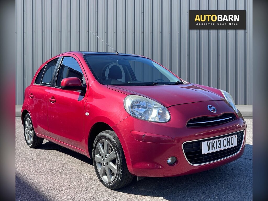 Nissan Micra 1.2 12V Elle Hatchback Euro 5 8 Red