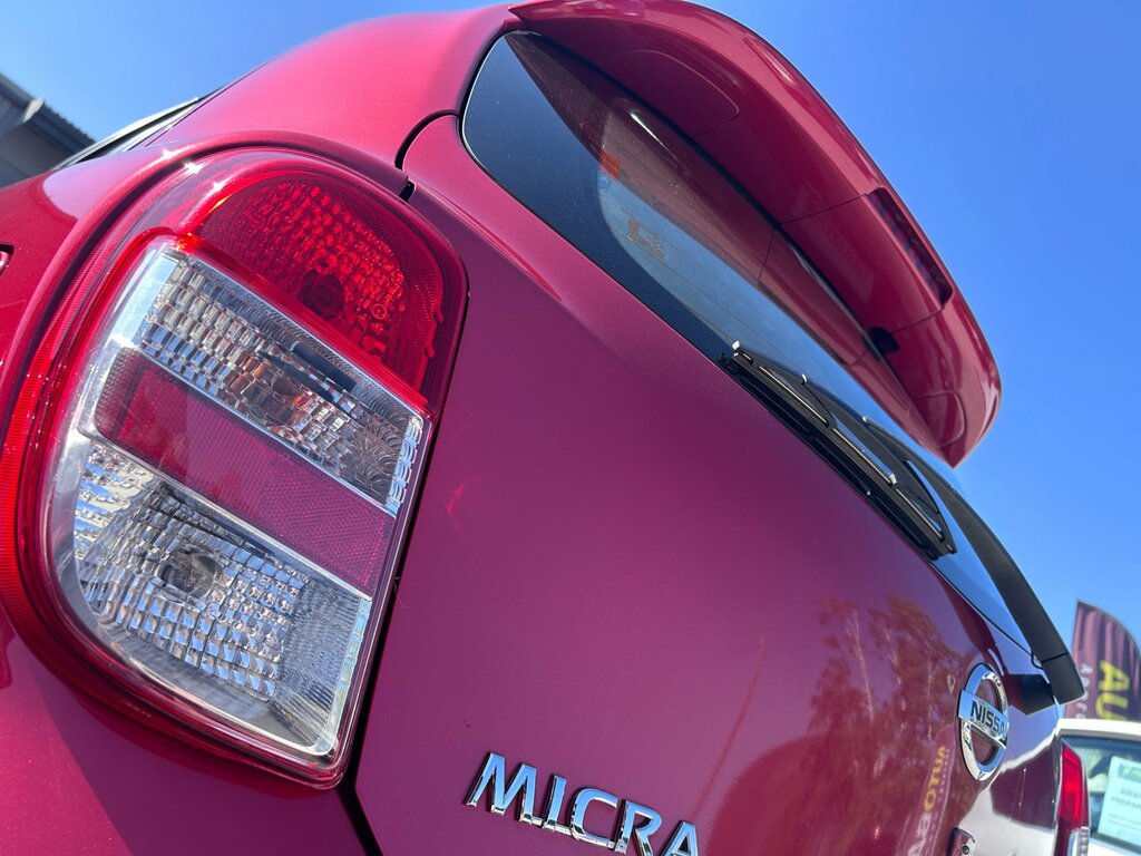 Nissan Micra 1.2 12V Elle Hatchback Euro 5 8 Red #2