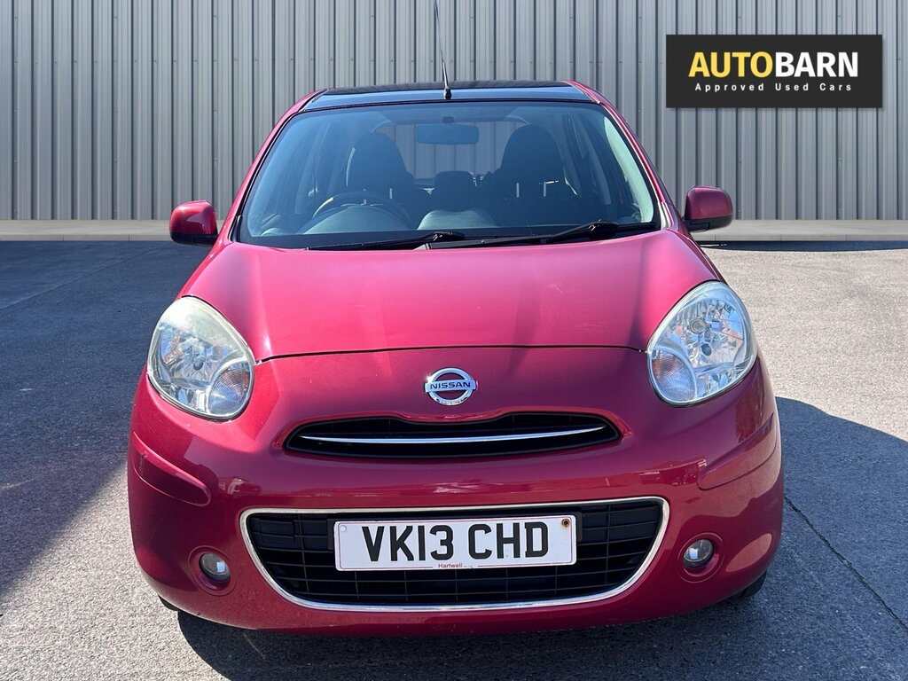 Nissan Micra 1.2 12V Elle Hatchback Euro 5 8 Red #4
