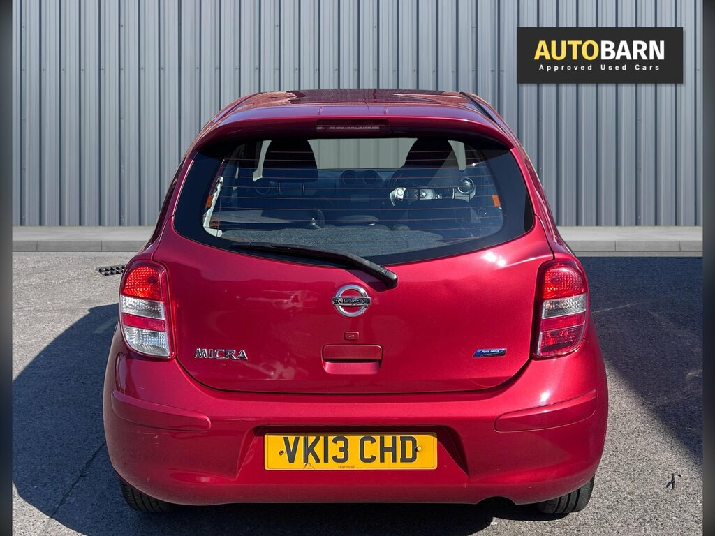 Nissan Micra 1.2 12V Elle Hatchback Euro 5 8 Red #6