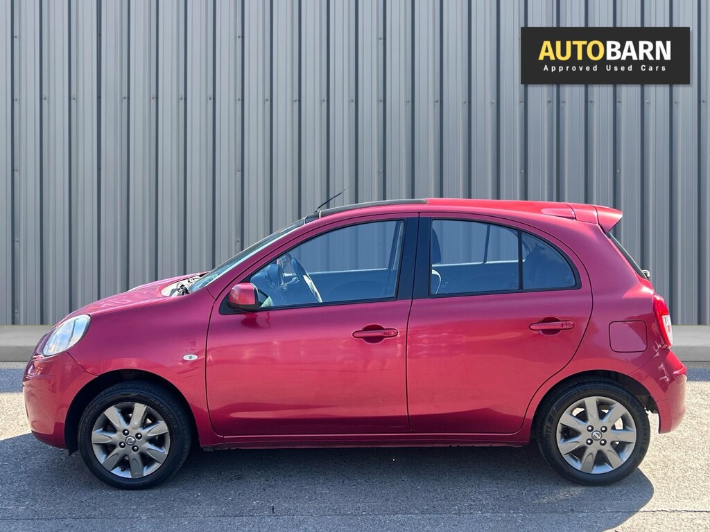 Nissan Micra 1.2 12V Elle Hatchback Euro 5 8 Red #5