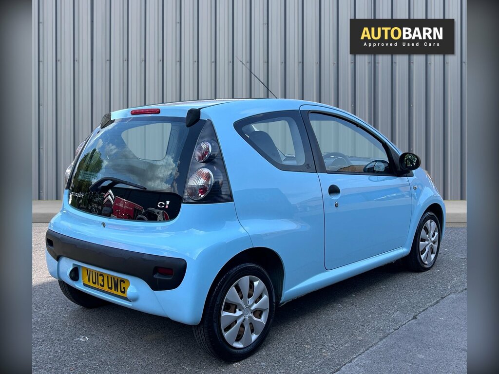 Citroen C1 1.0I Vt Hatchback Euro 5 68 Ps VU13UWG Blue #4