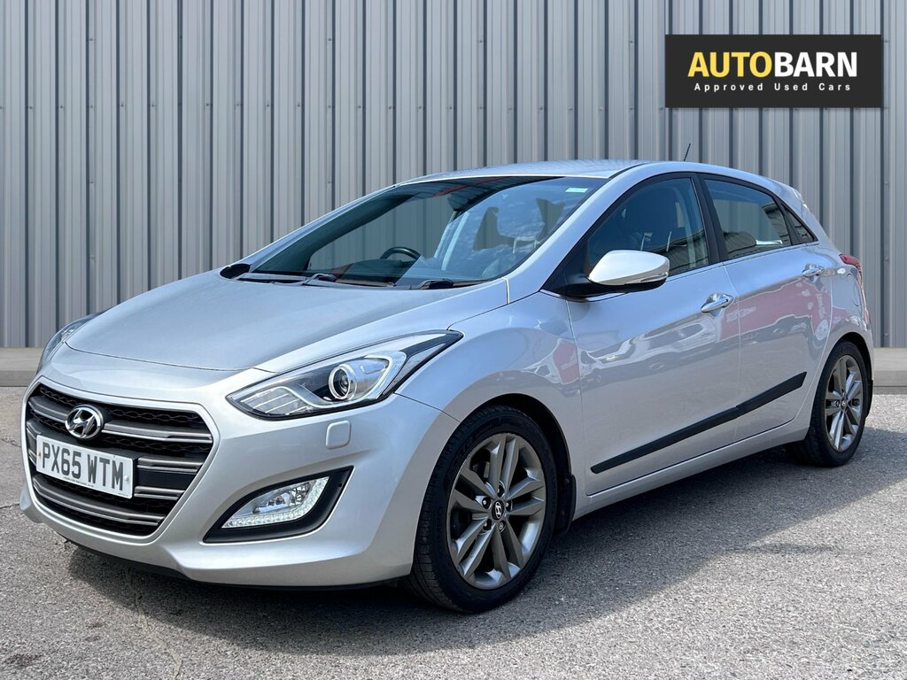 Hyundai I30 1.6 Crdi Blue Drive Premium Hatchback M Silver #5